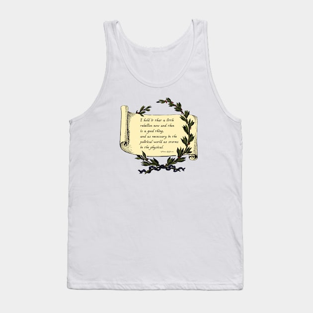 A Little Rebellion (Color Version) Tank Top by Aeriskate